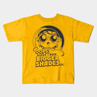 Sunglasses Fail: Eclipse Edition Kids T-Shirt